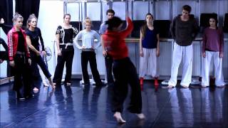 Akram Khan Company Workshop Budapest 1day [upl. by Desdemona]