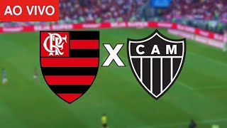 FLAMENGO X ATLÉTICO MG AO VIVO COM IMAGEM [upl. by Erialcyram]