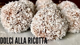 DOLCI ALLA RICOTTA per stupire tutti con un buonissimo DOLCE SENZA COTTURA [upl. by Ahsillek639]