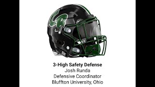 3 High Safety Defense  Josh Runda  Bluffton Univ [upl. by Kasevich443]