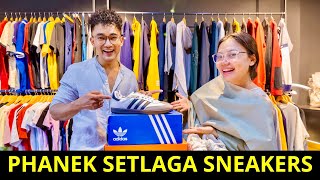 Phanek Setlaga Sneakers Tongeye 😂 Ei Nupi Berani 🤣 [upl. by Assirolc]