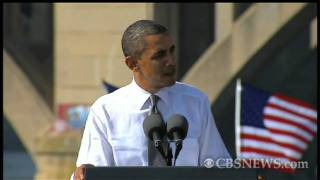 Obama rips quotIn God we trustquot vote [upl. by Amaerd]