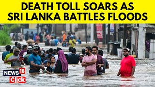 Sri Lanka Flood News Today 2024  Several Dead As Storm Causes Floods Landslides  N18G [upl. by Gievlos]