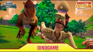 Inspector Chingum  Dinogame  Animated Stories For Kids  Wow Kidz Action spot [upl. by Lewse]