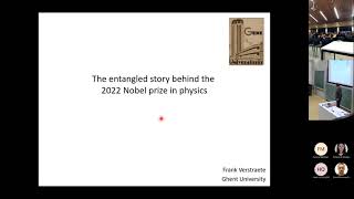 Frank Verstraete The entangled quantum story behind the 2022 Nobel prize in physics [upl. by Ahtimat455]