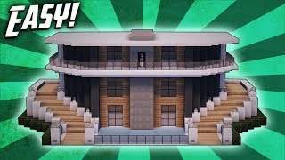 Minecraft How To Build A Modern Mansion House Tutorial 23 [upl. by Gunas]