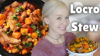 Trying Locro Stew Hearty Meat Stew  Cook amp Eat With Me [upl. by Mari]