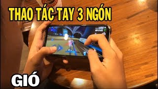 ZingSpeed Mobile  Thao Tác Tay 3 Ngón  Đi Cafe Bị Gạ Show Thao Tác Đua [upl. by Viviyan]