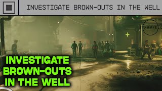 Investigate BrownOuts in the Well Guide  STARFIELD [upl. by Ahsilra2]