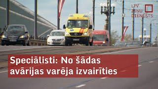 Speciālisti No šādas avārijas varēja izvairīties [upl. by Irwin886]