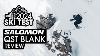 Should you be skiing the SALOMON QST BLANK for winter 20232024 Newschoolers Ski Test Review [upl. by Mclain]