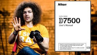 Nikon D7500 Users Guide [upl. by Eaner38]