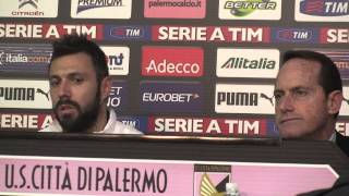 Dossena quotFelice di aver scelto Palermoquot [upl. by Yelyk]