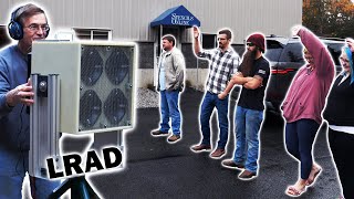 LRAD vs quotVolunteersquot  Field Test [upl. by Saum]