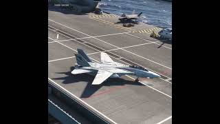 tough as nails airplane Grumman F14 Tomcat takes off in epic fashion on an aircraft carrier [upl. by Noiram]