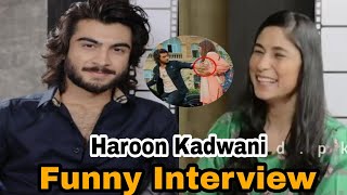 Haroon Kadwani Telefilm Ruposh Funny Interview [upl. by Okorih572]