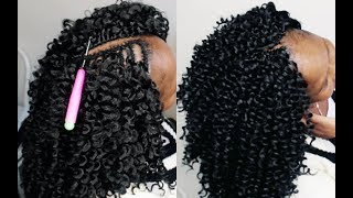 VERY EASY CROCHET BRAIDS  HOW TO [upl. by Mullac340]