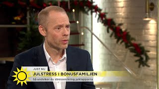 Jul i bonusfamiljen quotSläpp traditioner prestige och samarbetaquot  Nyhetsmorgon TV4 [upl. by Kroo]