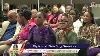 Diplomatic Briefing Session  Prophetess Nomusa Dhlomo  18 September 2022 [upl. by Girardo]