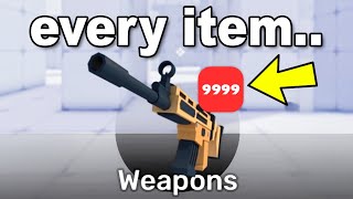 I Bought EVERYTHING in Roblox Rivals [upl. by Argyres]