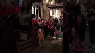 12 Days of Christmas last verse with actions  Vale Voices Community Choir [upl. by Letnahc]