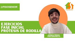 Ejercicios para la fase inicial de prótesis de rodilla [upl. by Bram]