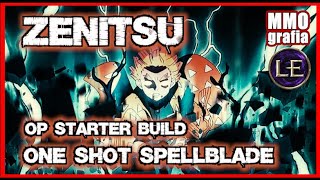 ZENITSU ONE SHOT SURGE SPELLBLADE Starter Build for beginners Last Epoch echo amp boss killer leveling [upl. by Ecnaiva378]