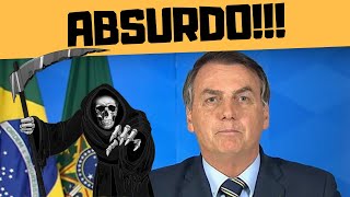 BOLSONARO E O PRONUNCIAMENTO MAIS BIZARRO DA HISTÓRIA [upl. by Wilmott]