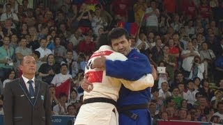 Judo Men 100 kg Final  Gold Medal  Mongolia v Russian Fed Replay  London 2012 Olympic Games [upl. by Ardnasirhc578]