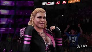 WWE 2K18  Naomi amp Charlotte amp Natalya vs Ruby Riot amp Liv Morgan amp Sarah Logan  SmackDown Live [upl. by Swann]