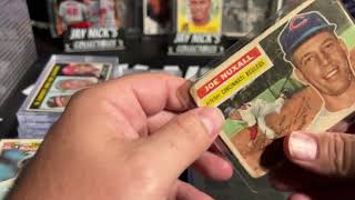 Vintage Baseball Cards and New Collection  Roberto Clemente Mickey Mantle Nolan Ryan [upl. by Oderfodog]