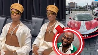 quotWizkid Paid in full for his FERRARIquot  Wizkid Finally REPLY Davido Fans over Ferrari Saga [upl. by Naihr55]