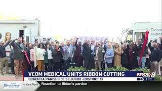 VCOM medical units ribbon cutting [upl. by Atirb]