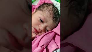 Newborn baby in nicu 😍👶nicu niculife baby babycare babygirl [upl. by Otrebron]