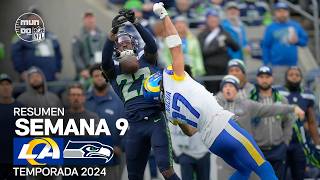 Los Angeles Rams vs Seattle Seahawks  Resumen NFL en español  Semana 9  NFL Highlights 2024 [upl. by Anitnegra]