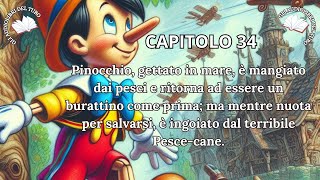 PINOCCHIO Capitolo 34 di CARLO COLLODI [upl. by Irreg370]