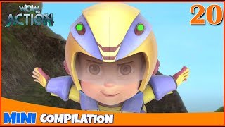 Vir The Robot Boy  Mini series  Compilation  20  3D cartoon for kids  WowKidz Action [upl. by Qirat669]