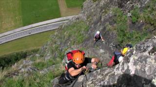 Klettersteig Reinhard Schiestl im Ötztal [upl. by Moorish]