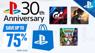 Huge NEW PlayStation 30th Anniversary PSN Store Sale Revealed [upl. by Assiroc]