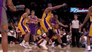 Leandro Barbosa speed drive to the hole for the lay up and one Lakers Suns Conference Finals [upl. by Hayyim343]