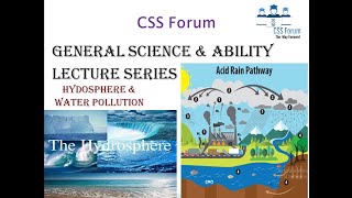 CSS  PMS  General Science amp Ability lecture seriesEDS2nd lectureBiospherewater pollution [upl. by Caria156]