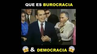 Cantinflas Burocracia y Democracia [upl. by Nosnevets774]