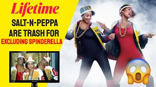 SaltNPeppa Are Trash For Excluding DJ Spinderella In Lifetime Biopic [upl. by Bashemeth]