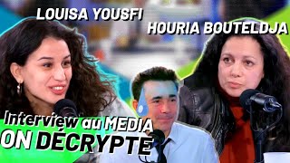 HOURIA BOUTELDJA LOUISA YOUSFI et JULIEN THERY LES CRACKS les blancs écoutez avec bonne foi svp [upl. by Winsor]