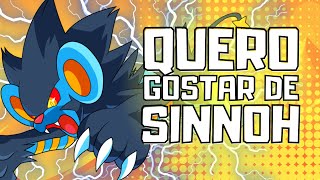 DESAFIO ME FAZER GOSTAR DOS JOGOS DE SINNOH Pokémon Brilliant Diamond [upl. by Creedon]