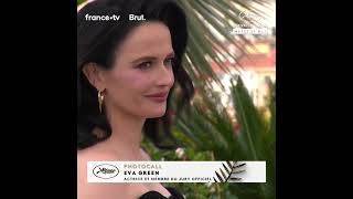 Lactrice Eva Green au premier Photocall du Festival de Cannes [upl. by Ybok683]