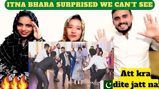 Pakistan Reaction  Sukha and Jasmeet Surprise Engagement Performance [upl. by Drofnas]