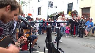 The Busketeers  Looe Music Fest 2016  Kansas City New Basement Tapes [upl. by Berny]