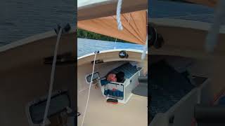 Downwind Sail in Dovekie 21 [upl. by Sivam]