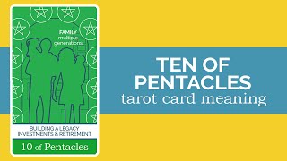 The Ten of Pentacles Tarot Card [upl. by Merton21]